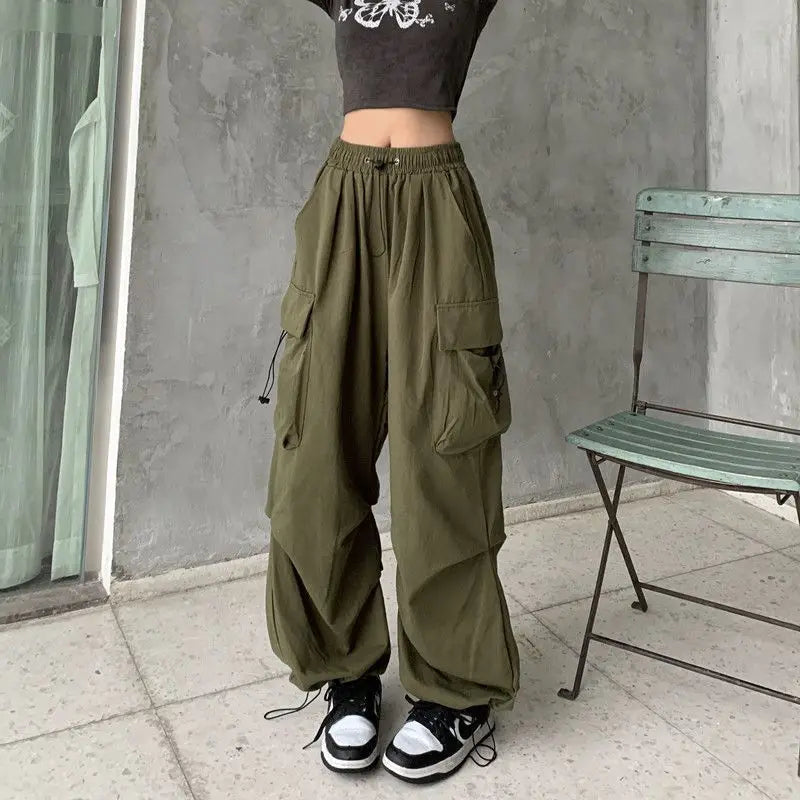Women Casual Baggy Cargo Pants