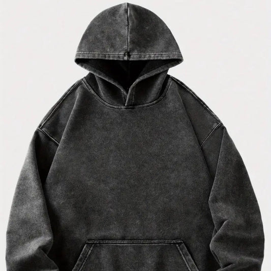 Gothic Angel Distressed Hoodie