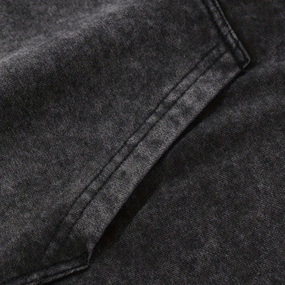 Gothic Angel Distressed Hoodie