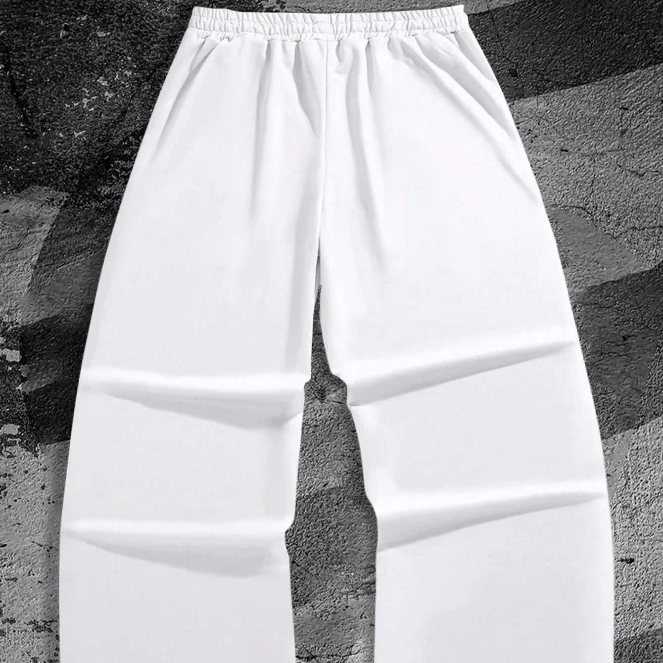 Men's Gothic Thorn & Vine Print Jogger Pants