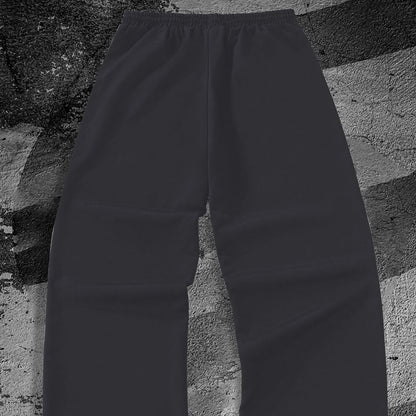 Men's Gothic Thorn & Vine Print Jogger Pants