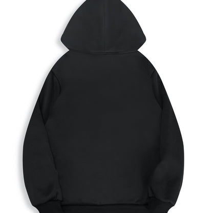 Hooded Fashion Print Casual Sports Zip-Up Jacket