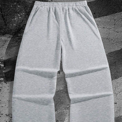 Men's Gothic Thorn & Vine Print Jogger Pants