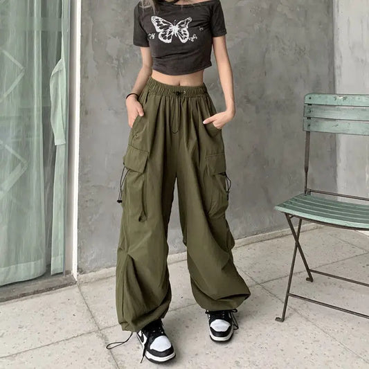 Women Casual Baggy Cargo Pants