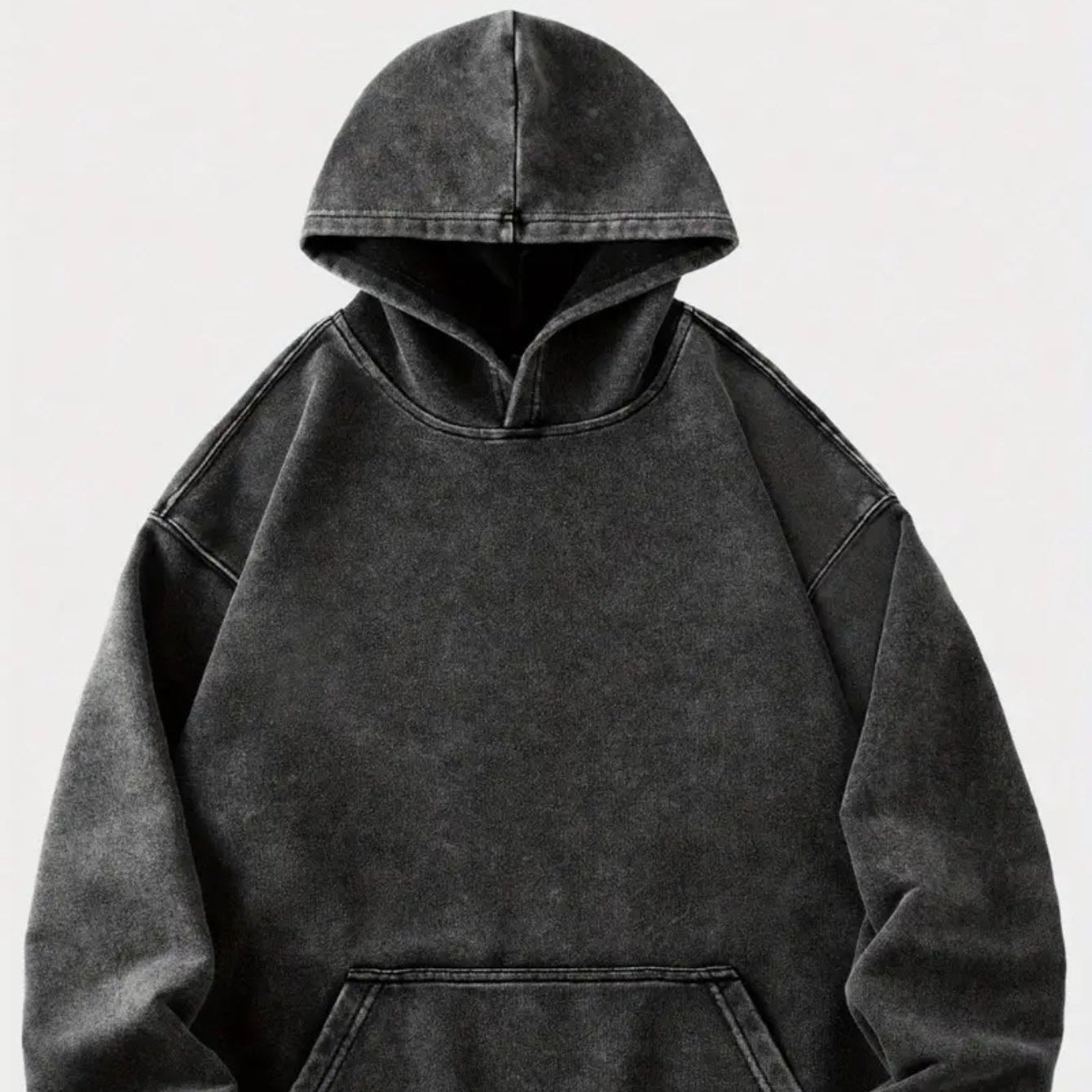 Gothic Angel Distressed Hoodie