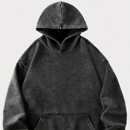 Gothic Angel Distressed Hoodie